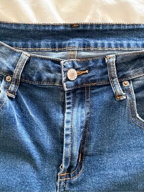 Classic High-Rise Blue Denim Jeans
